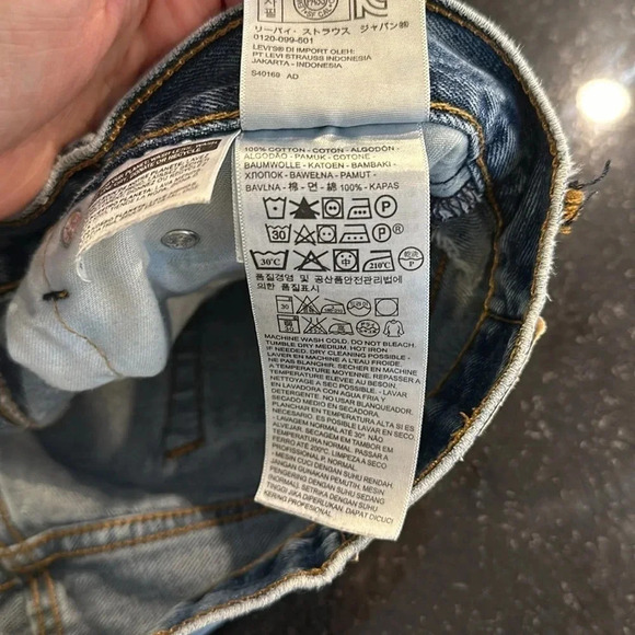 LEVI’S 550 Distressed Jeans Size W34 L30 - Picture 5 of 14